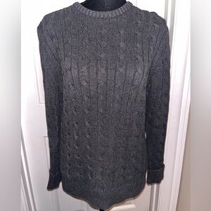 Old Navy Dark Gray Knit Sweater